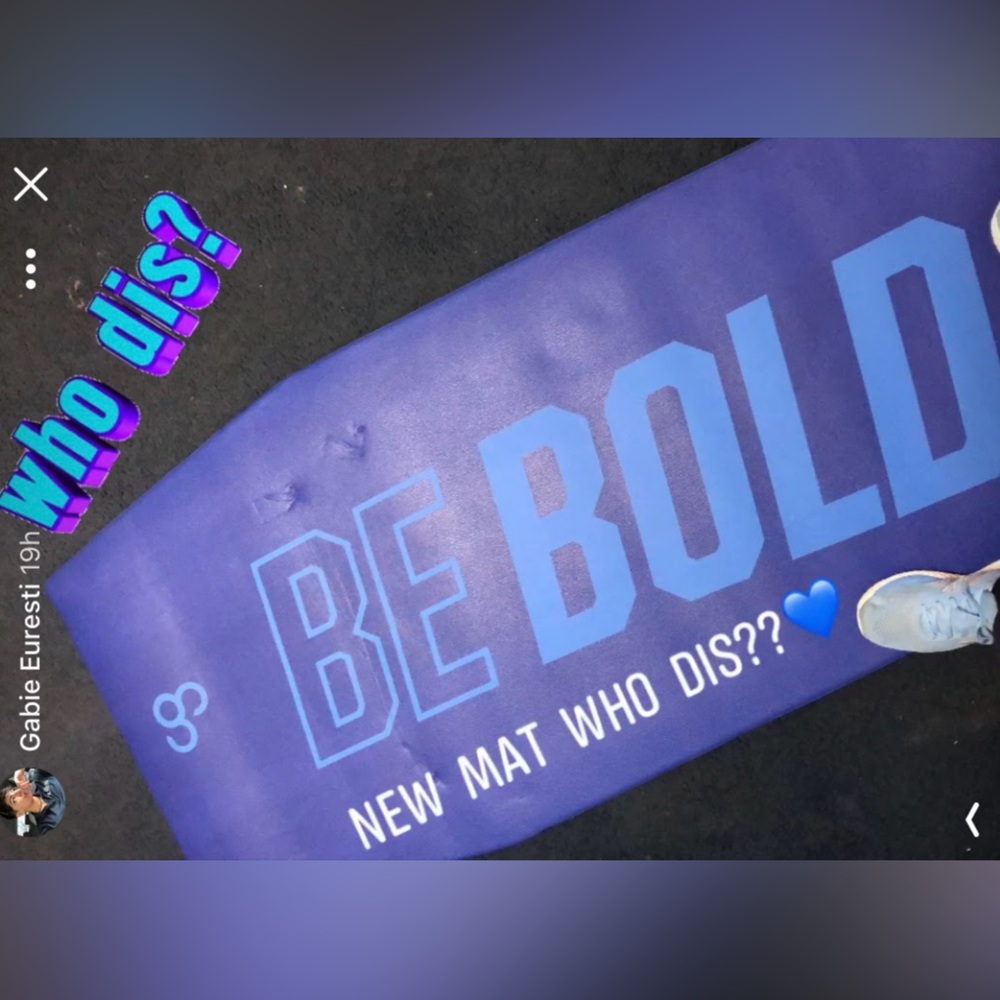 💪🏻Be Bold CG Mat🏋🏻‍♀️